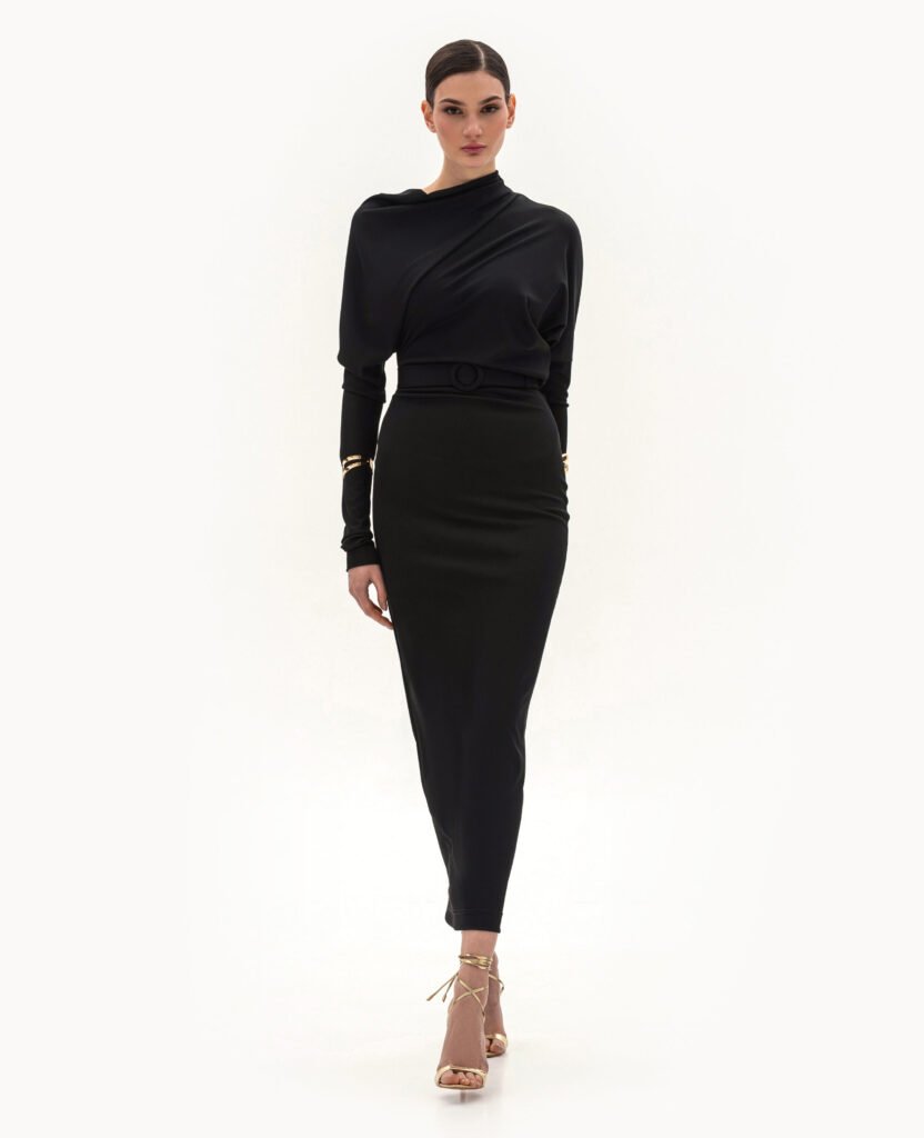 Платье (черный)